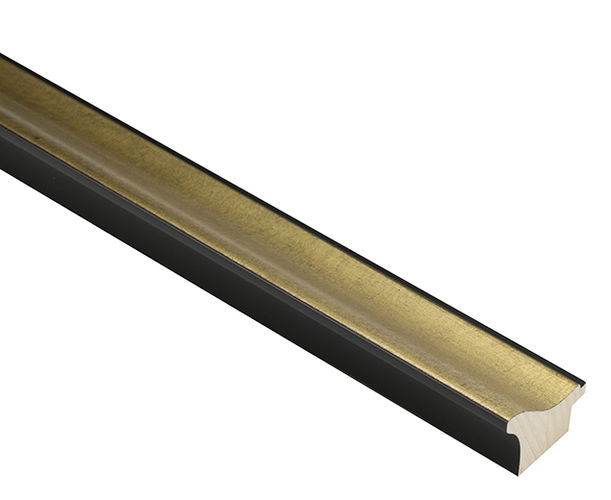 41mm 'Sorrento' Gold with Black Back Frame Moulding