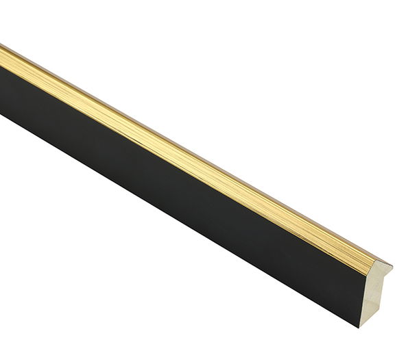 20mm 'Elsa' Gold with Black Back Frame Moulding