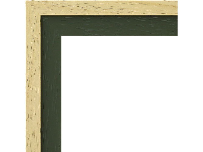 29mm 'Aalto' Natural and Sage Frame Moulding