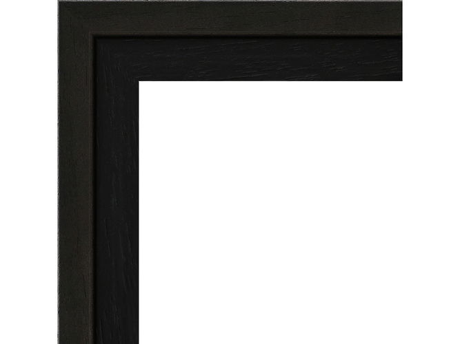 29mm 'Aalto' Brown and Black Frame Moulding