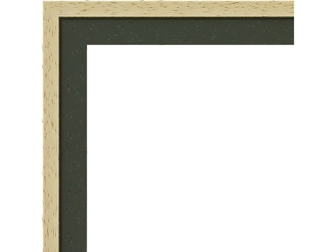 20mm 'Aalto' Natural and Sage Frame Moulding