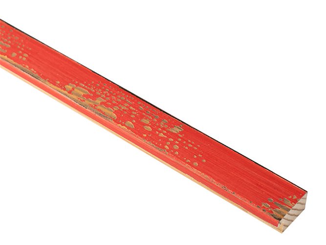 27mm 'Havana' Worn Red FSC™ Certified 100% Frame Moulding