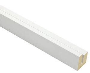10mm Face 'Panel Tray' Matt White for Panels up to 8mm Thick FSC 100%