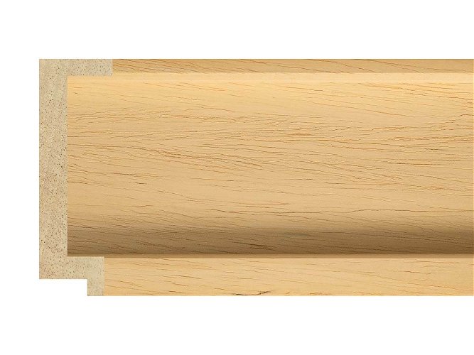 84mm 'St Ives Bare Wood' Ayous FSC™ Certified 100% Frame Moulding