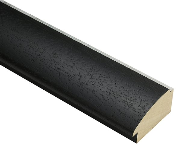63mm 'Linton' Black FSC™ Certified 100% Frame Moulding