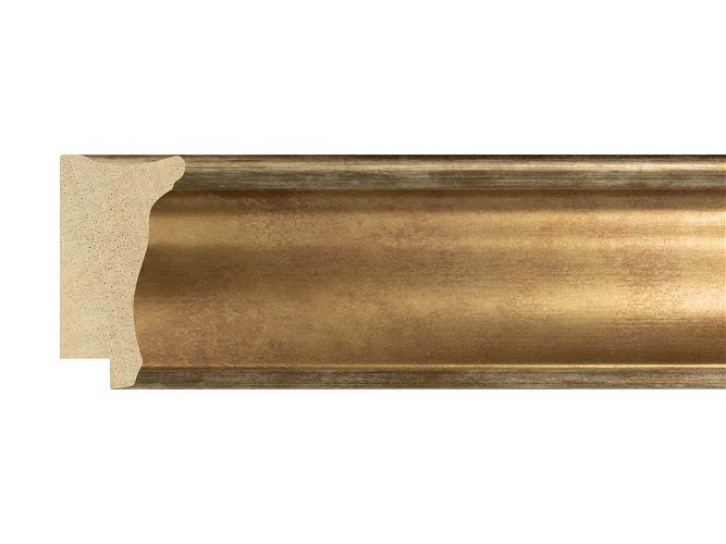 54mm 'Bacchus' Worn Gold FSC™ Certified Mix 70% Frame Moulding