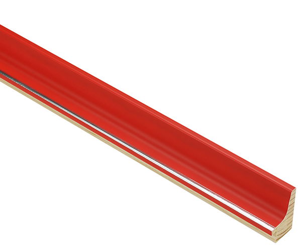 20mm 'Academy' Chilli Red Frame Moulding