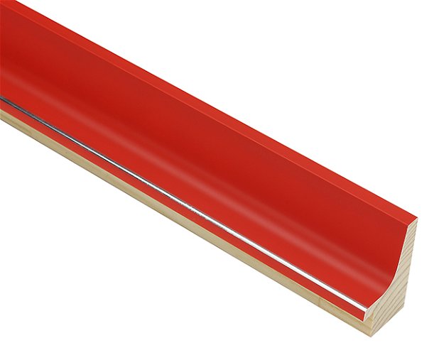 30mm 'Academy' Chilli Red Frame Moulding