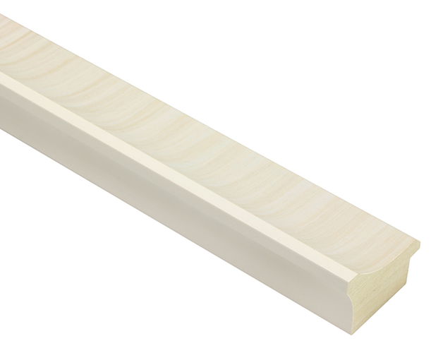 51mm 'Mia' Ivory Frame Moulding