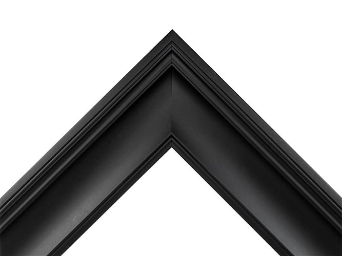 65mm 'Vermeer' Matt Black FSC™ Certified 100% Frame Moulding