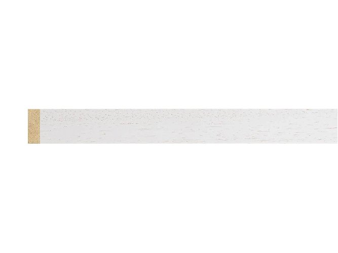 17mm 'Domino Spacer' White Open Grain FSC™ Certified 100% Frame Moulding