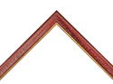 26mm 'Bloomsbury' Cardinal Red Frame Moulding