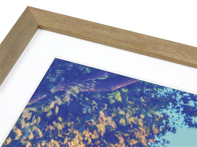 20x30mm 'Bare Wood' Mansonia Frame Moulding