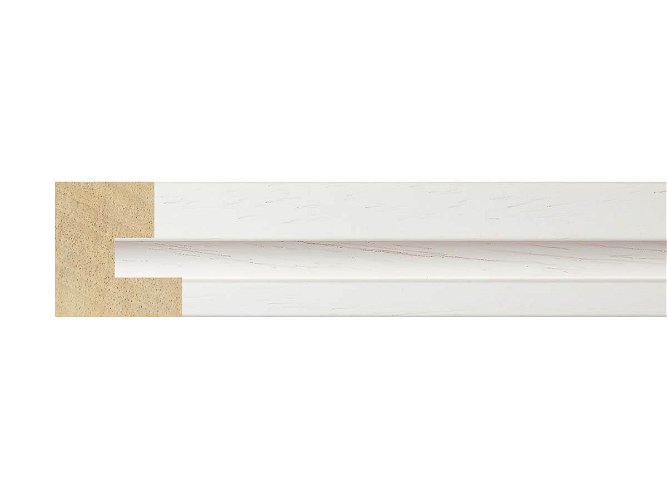 10mm Face 'Panel Tray' White Open Grain for Panels up to 7mm Thick