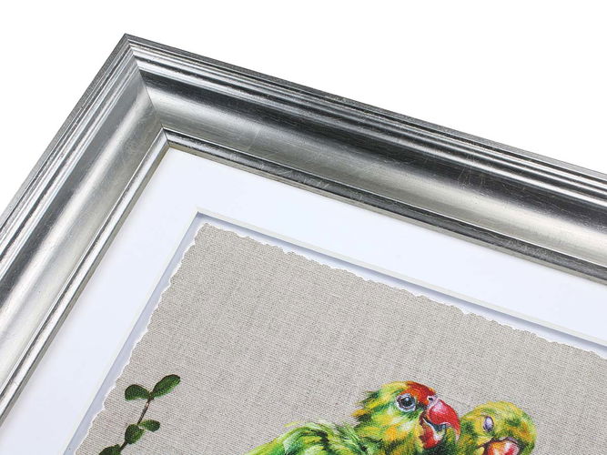 38mm 'Adlon' Silver Frame Moulding