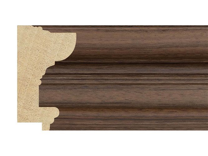 85mm 'Ledbury' Walnut Brown Frame Moulding