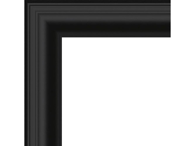 38mm 'Vermeer' Matt Black FSC™ Certified 100% Frame Moulding | LION ...
