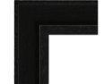 50mm 'St Ives' Black Open Grain FSC 100% Frame Moulding
