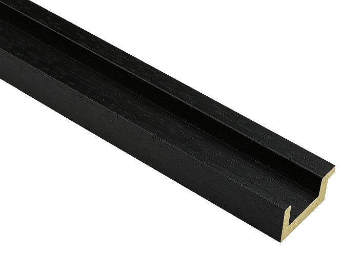 50mm 'St Ives' Black FSC™ Certified 100% Frame Moulding