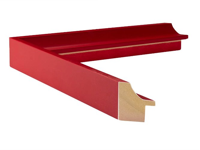 20mm 'Isola' Pillarbox Red Frame Moulding