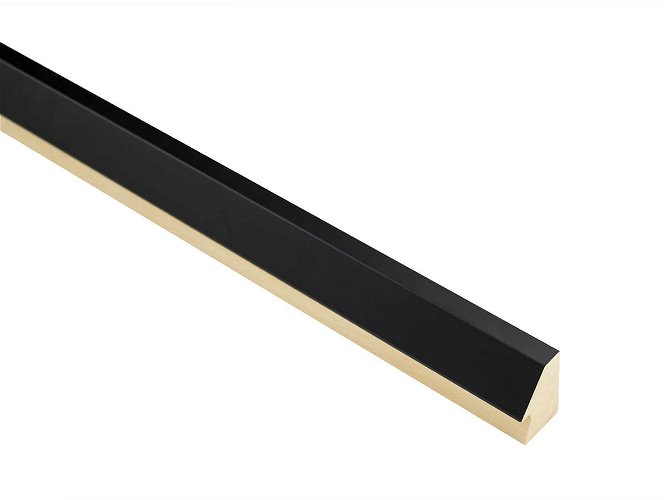 35x50mm 'Niro' Black FSC™ Certified 100% Frame Moulding