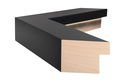 55mm 'Mono' Matt Black FSC™ Certified 100% Frame Moulding