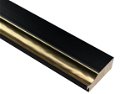 70mm 'Opera' Black & Gold FSC™ Certified Mix 70% Frame Moulding