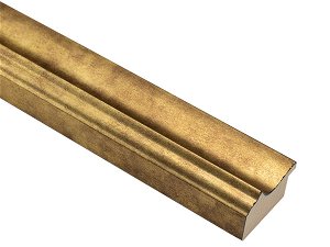 47mm 'Ferrous' Textured Gold Frame Moulding
