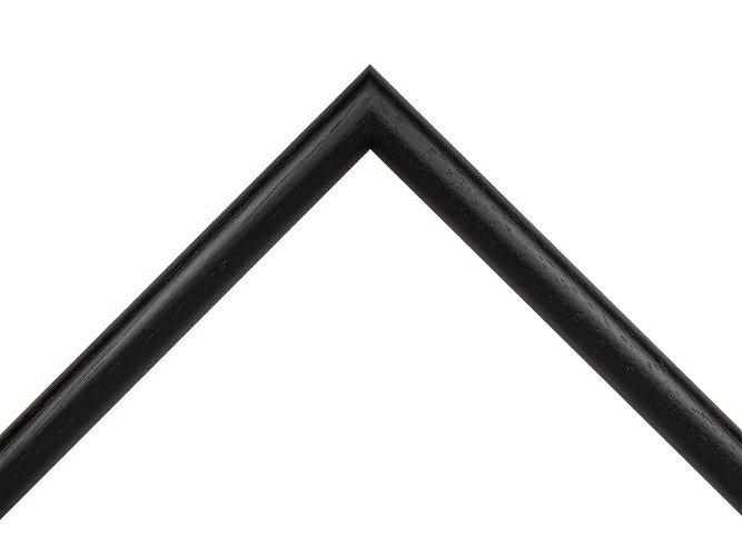 20mm 'Hockey' Black Open Grain FSC™ Certified 100% Frame Moulding