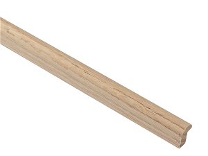 15mm 'Hockey' Bare Wood Oak FSC 100% Frame Moulding