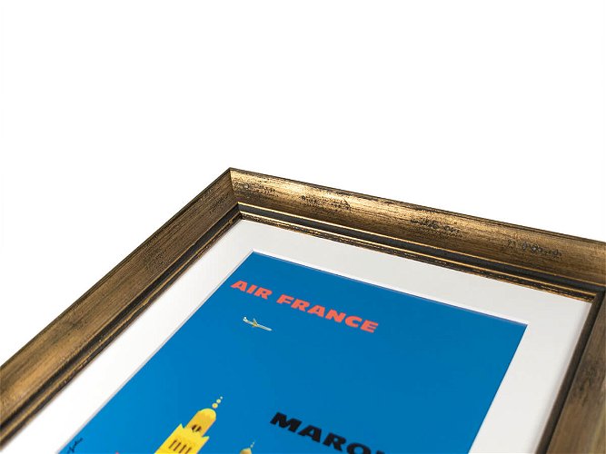 48mm 'Marrakesh' Aged Gold Frame Moulding