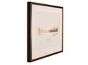 21mm 'Hopwick' Antique Walnut/Gold Frame Moulding