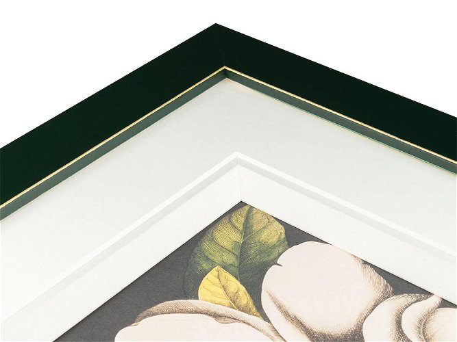 35x10mm 'Paper Wrapped Slip' Bevelled Soft White FSC™ Certified 100% Frame Moulding