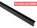 16mm 'Mono' Matt Black Frame Moulding