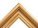 75mm 'Forge' Brass Frame Moulding