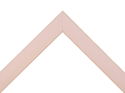 30mm 'Palette' Candy Floss Pink with Gold Frame Moulding