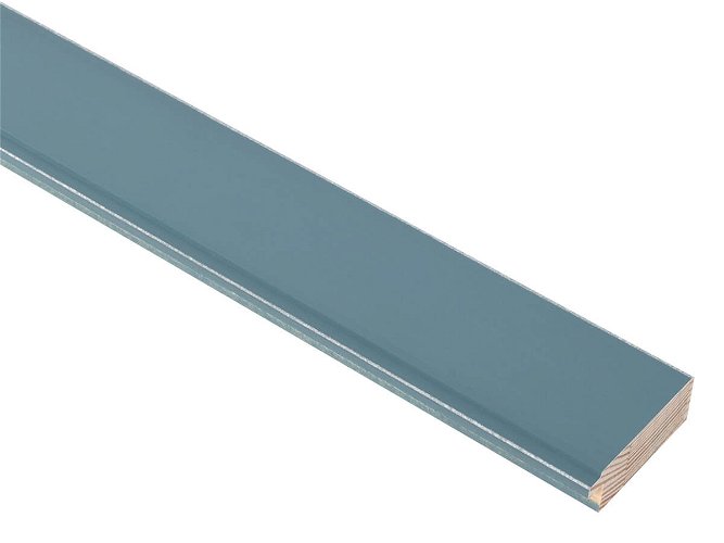 48mm 'Palette' Grey Blue with Silver Frame Moulding