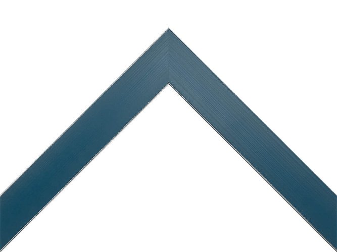 30mm 'Palette' Air Force Blue with Silver Frame Moulding