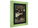 48mm 'Palette' Apple Green with Gold Frame Moulding