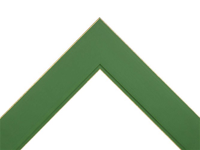 48mm 'Palette' Grass Green with Gold Frame Moulding