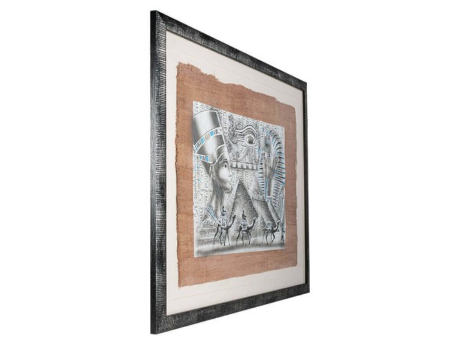 23mm 'Cairo' Black with Silver FSC™ Certified Mix 70% Frame Moulding