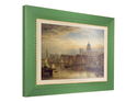 25mm 'Palette' Grass Green with Gold Frame Moulding