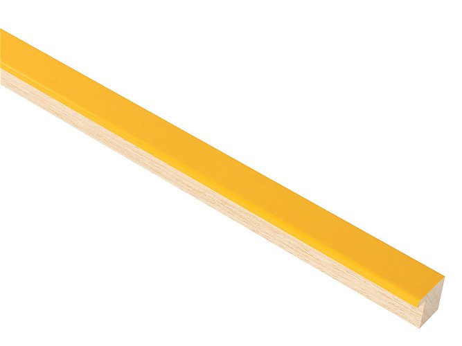 20mm 'Gelato' Bright Yellow Frame Moulding