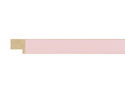 20mm 'Palette' Candy Floss Pink with Gold Frame Moulding