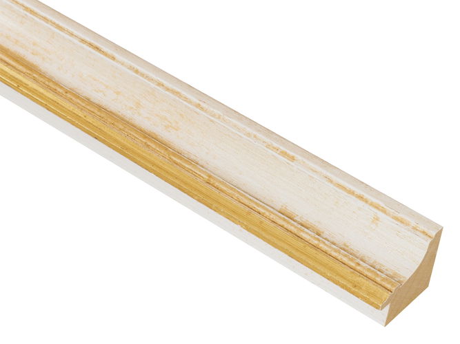 39mm 'Bologna' Bianco Frame Moulding