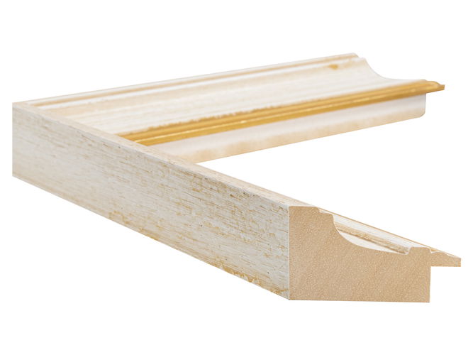 39mm 'Bologna' Bianco Frame Moulding