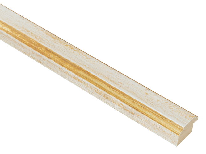32mm 'Bologna' Bianco Frame Moulding