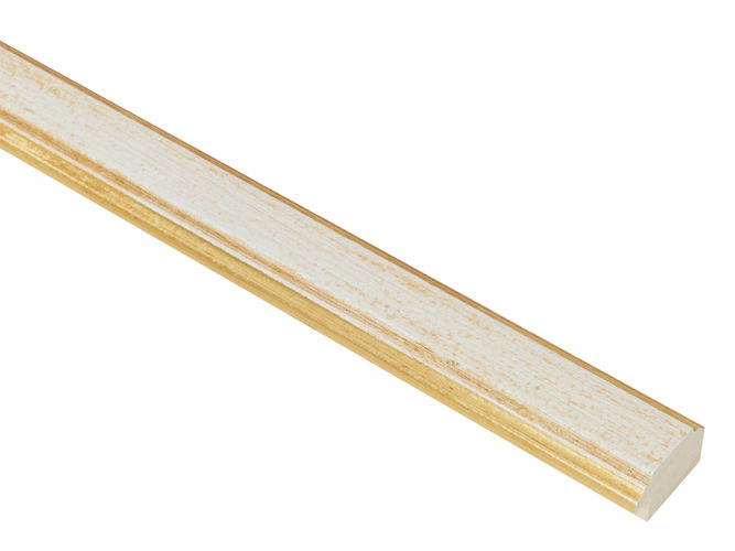 32mm 'Bologna' Bianco Frame Moulding