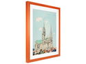 25mm 'Gelato' Orange Frame Moulding