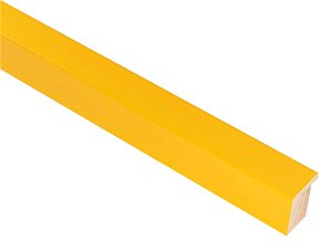 25mm 'Gelato' Bright Yellow Frame Moulding